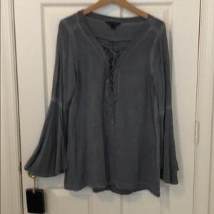 Rock and Republic boho linen shirt